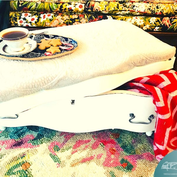 Vintage Drawer to Ottoman&nbsp;Project